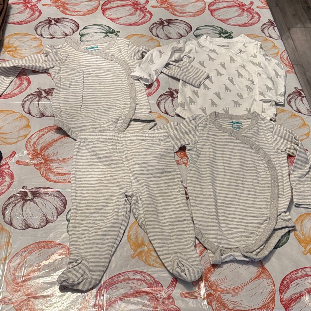 Striped Baby Clothing Set